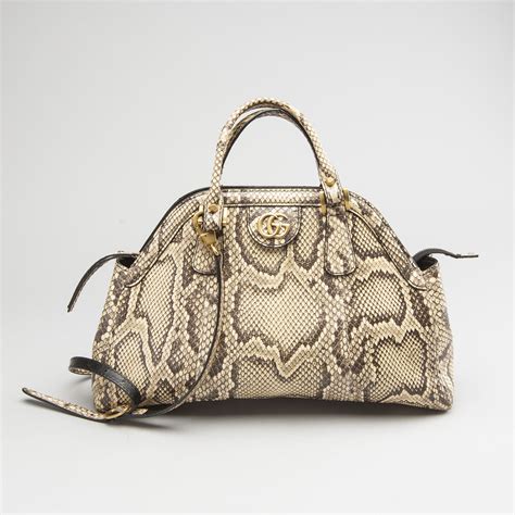 gucci snakeskin handbag